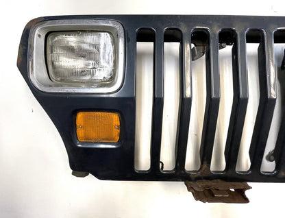 Jeep YJ grill navy blue grille Head lights signals fits 87-95 Wrangler FREE SHIP