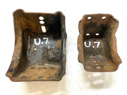 Jeep CJ V8 motor mounts fits 72-75 CJ5 AMC frame side 304 360 401 FREE SHIPPING