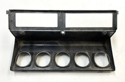Jeep YJ dash trim 87-95 Wrangler grey glove box column radio OE dark gray