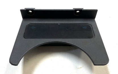 Jeep YJ grey warning light dash trim bezel Wrangler trouble lights gray column!