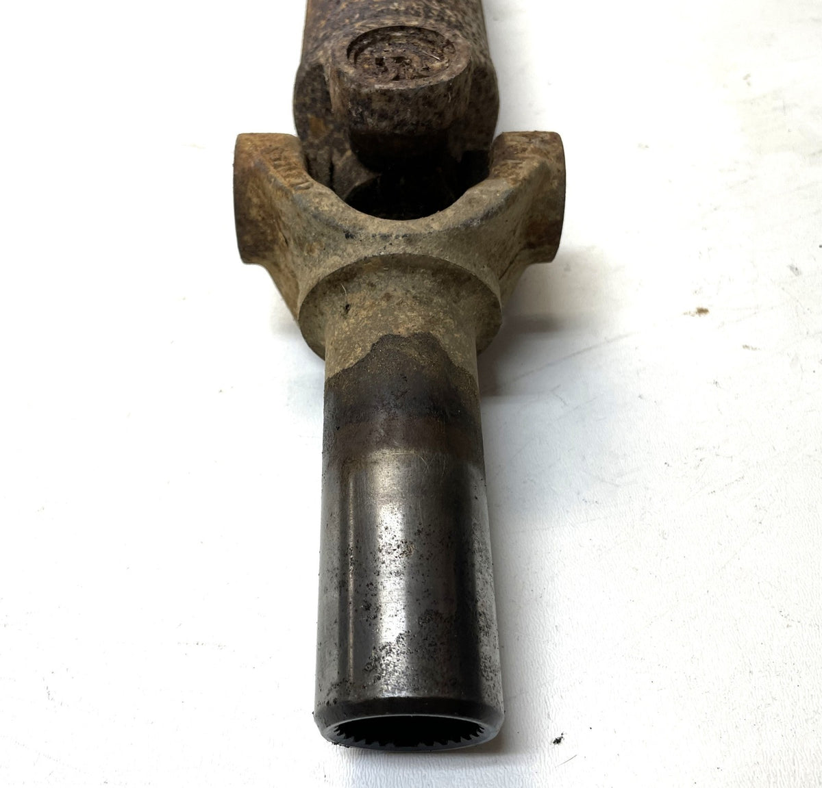 Jeep YJ Wrangler rear drive shaft 14.5” BIG u-joint back 4 cyl manual fits 94 95
