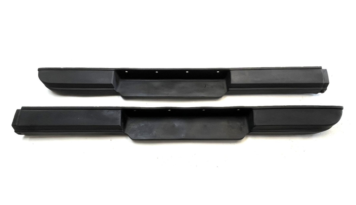 Jeep YJ Side Steps Flares 87-95 Wrangler Running Board Step Factory Flare Black