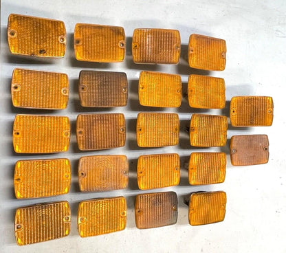 Jeep YJ turn signal lens grill marker amber factory fit 87-93 Wrangler!