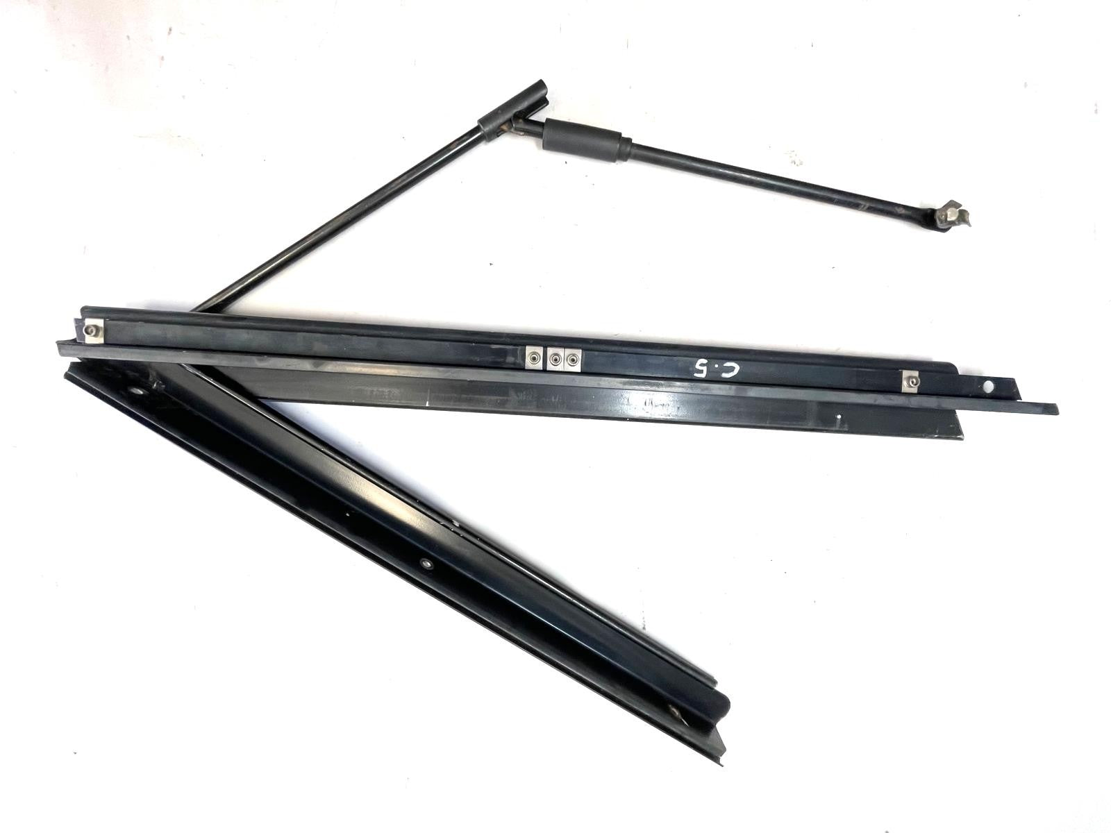 Jeep YJ factory passenger side door surround with tension bar soft top READ AD