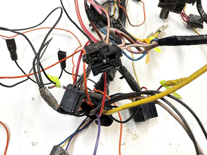 83-86 Jeep CJ5 CJ7 CJ8 dash wiring harness gauge panel fuse block PARTS HARNESS