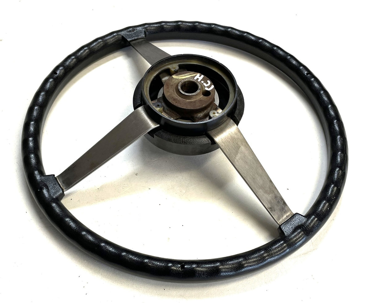 Jeep YJ Wrangler steering wheel CJ5 CJ7 CJ8 OE Factory black