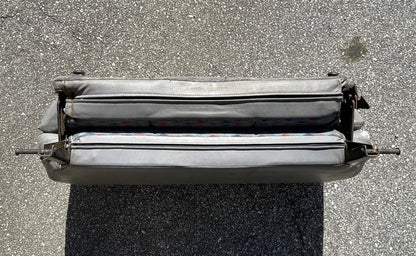 Jeep TJ Wrangler back Seat Grey factory folding rear fits 97-02 mount brackets