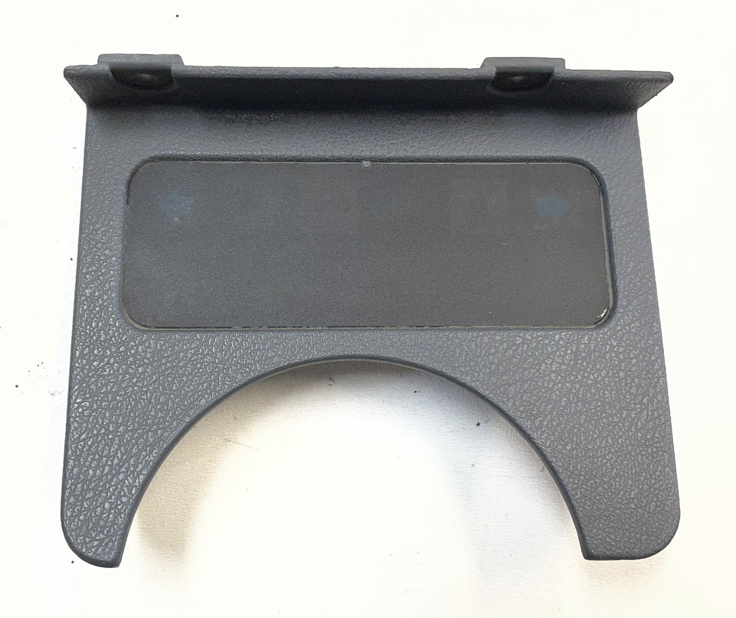 Jeep YJ grey warning light dash trim bezel Wrangler trouble lights gray column!