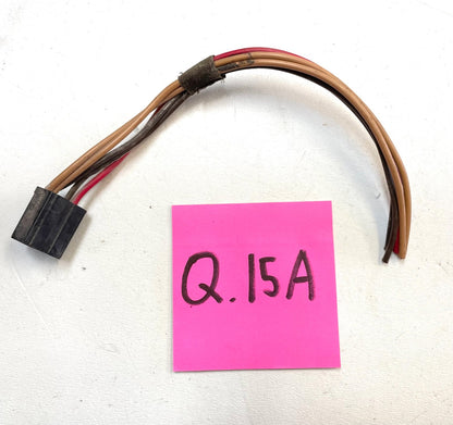 Jeep CJ heater fan switch plug end CJ5 CJ7 CJ8 wiring harness