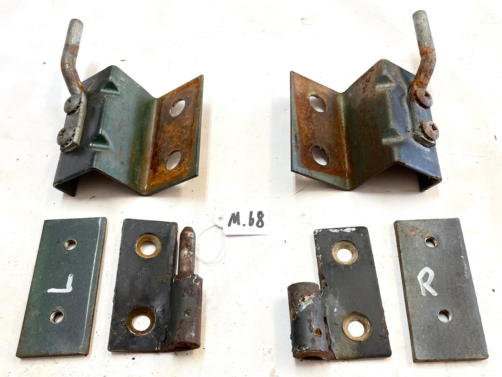 Jeep YJ CJ door catch Lower Door Hinge hard doors catches CJ5 CJ7 Wrangler