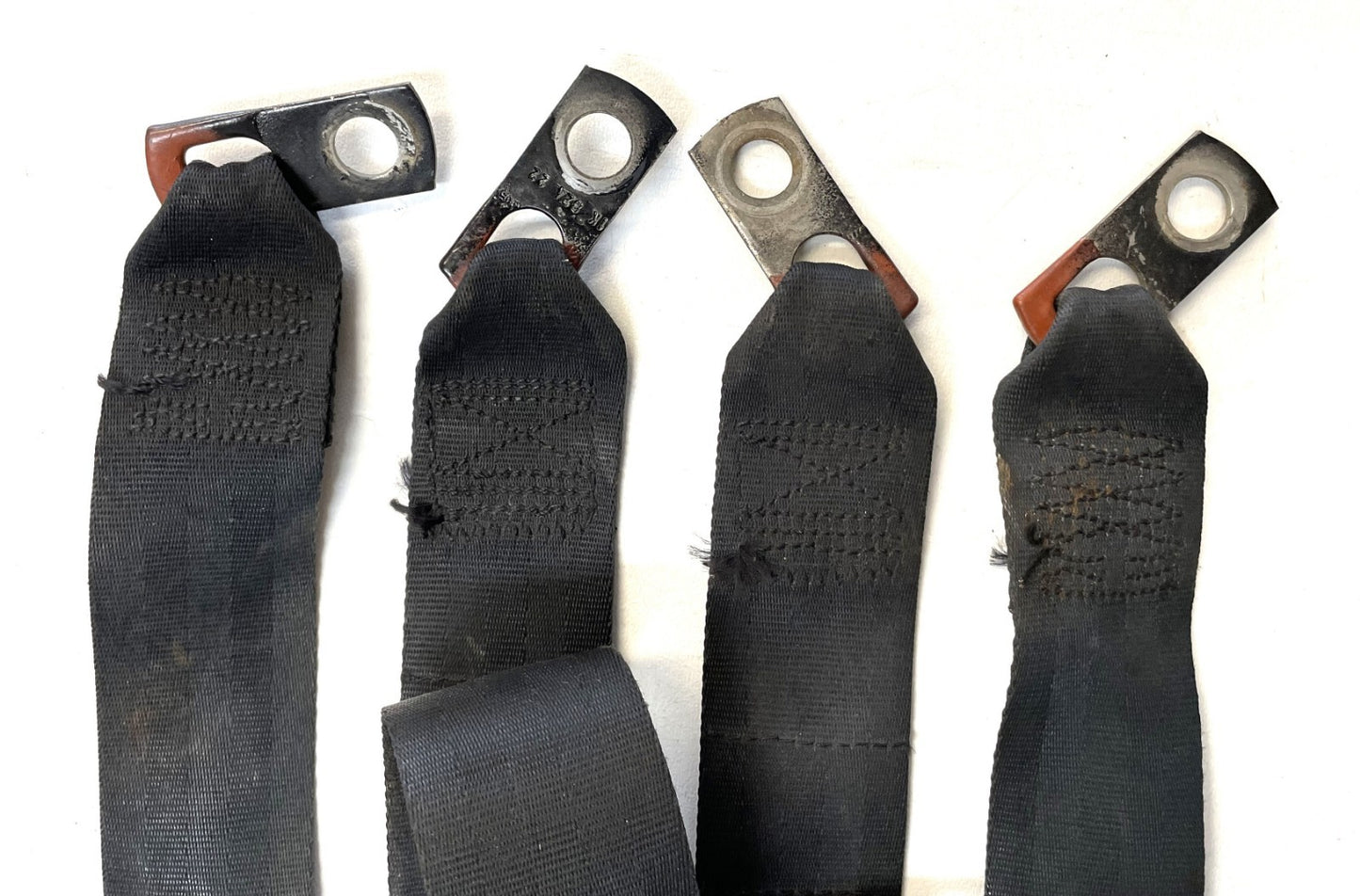 Jeep CJ Rear Seat Lap Belts Backseat Belt CJ5 CJ7 CJ8 Wrangler Back Black YJ