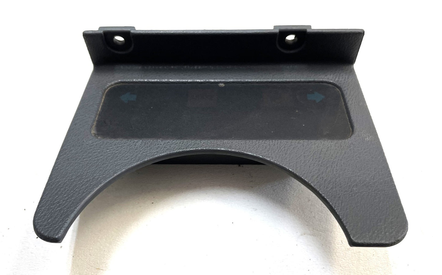 Jeep YJ grey warning light dash trim bezel Wrangler trouble lights gray column!