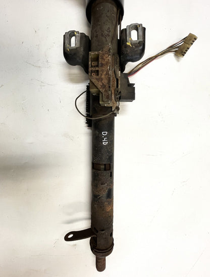 Jeep YJ Tilt Automatic Steering Column grey trim 87-95 Wrangler BOLT IN READY
