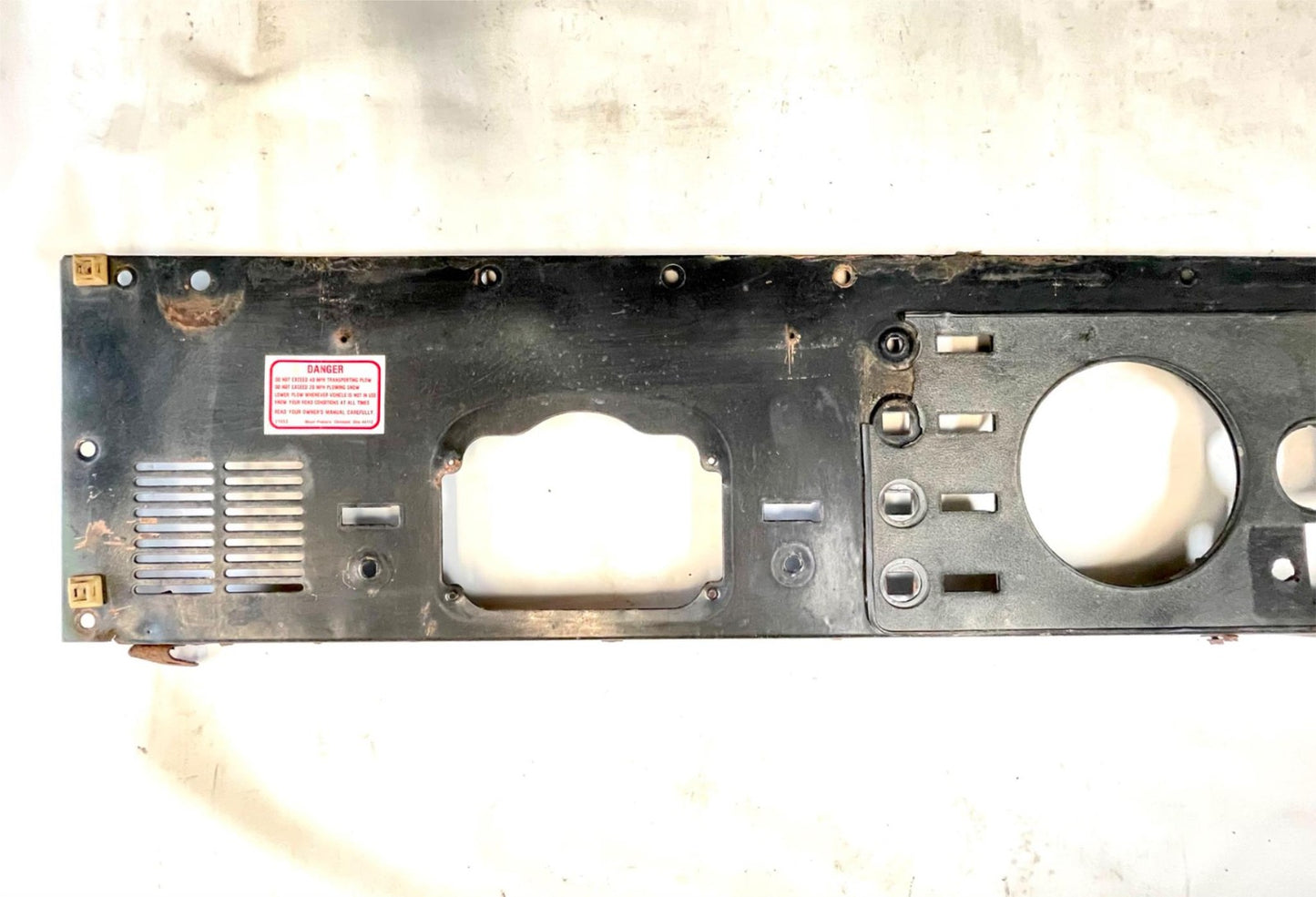 Jeep CJ gauge panel CJ5 CJ7 CJ8 metal dash board gauges FREE SHIPPING Black