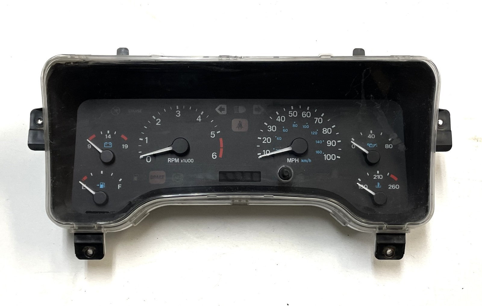 Jeep TJ Wrangler Dash speedometer cluster gauges 56009170 gauge 300k fit 97-00