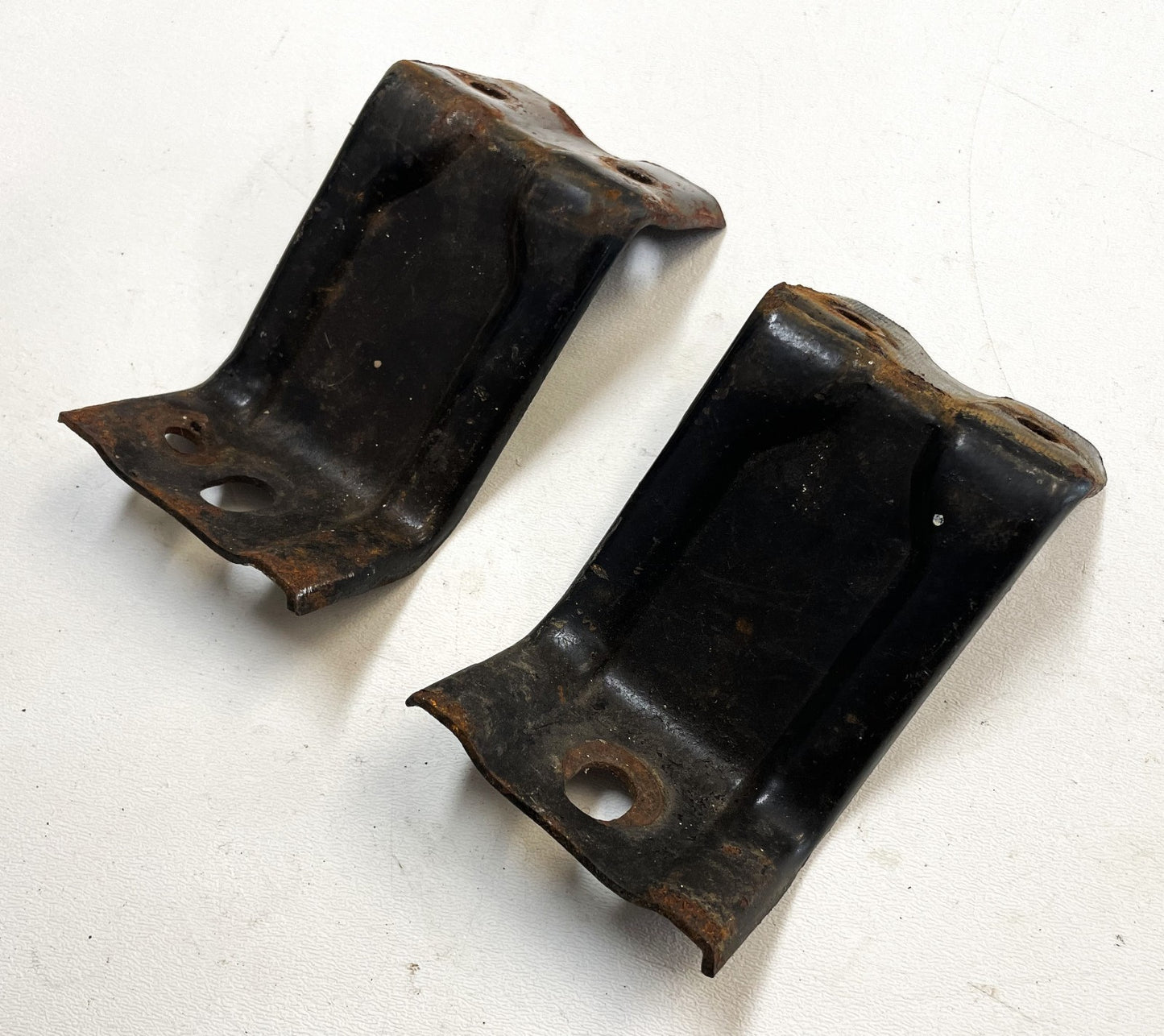Jeep CJ back seat brackets fits Non-folding rear seat 76-86 CJ5 CJ7 CJ8 Factory!