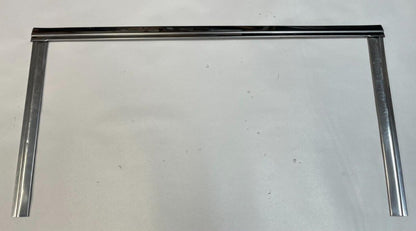 Full size Jeep Wagoneer Cherokee chrome passenger rear door window trim