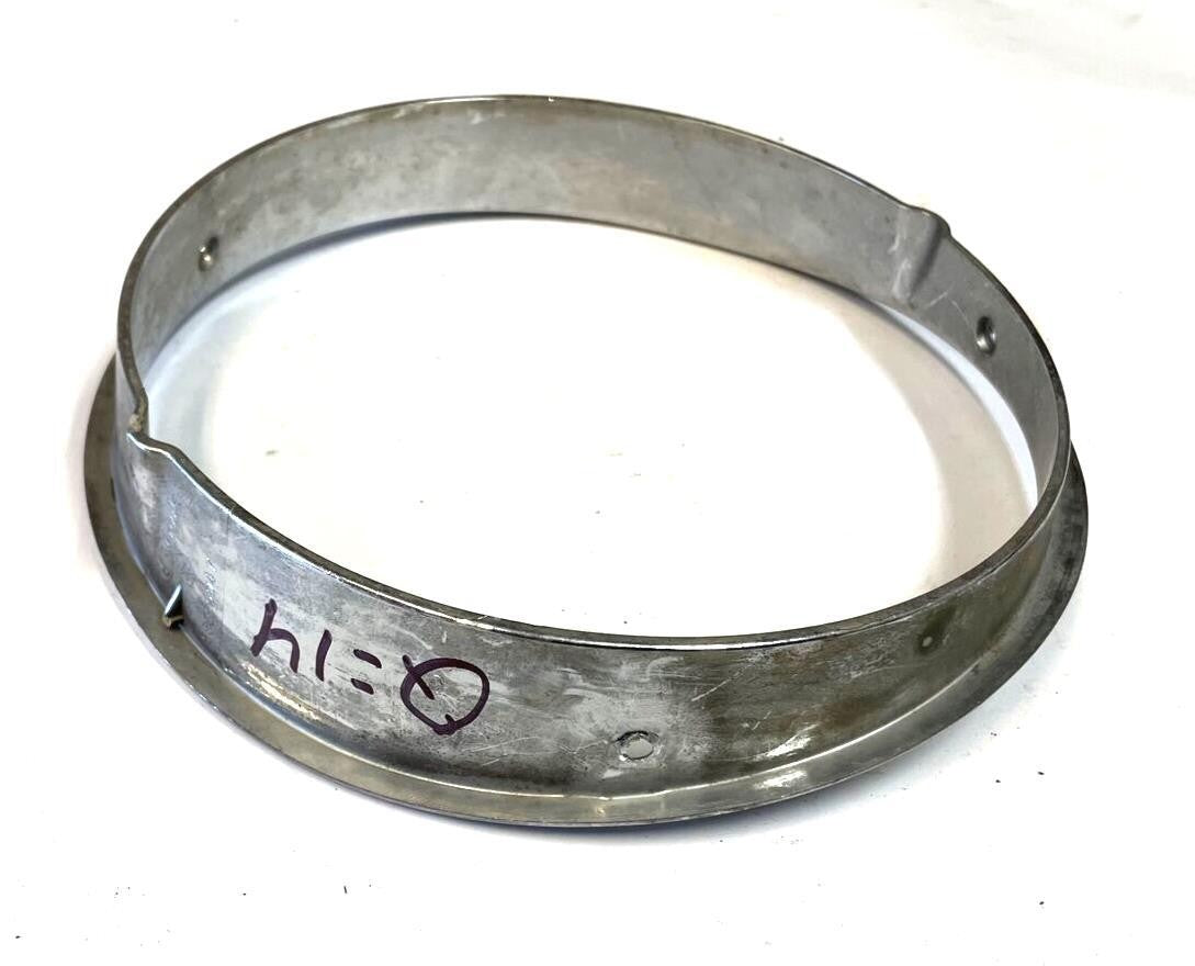 Jeep TJ 97-06 driver chrome headlight trim bezel Wrangler left head light