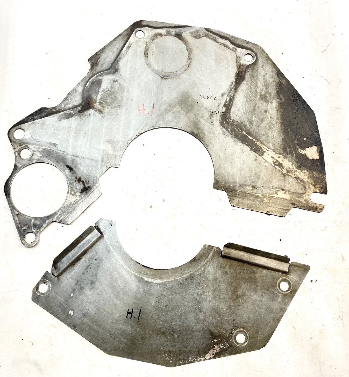 Jeep TJ Wrangler starter shim plate dust cover 42rle automatic transmission 4.0