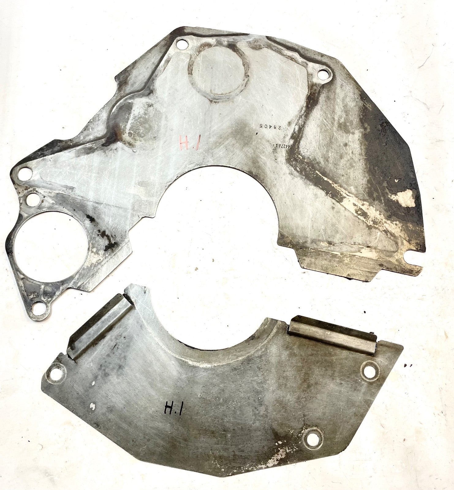 Jeep TJ Wrangler starter shim plate dust cover 42rle automatic transmission 4.0