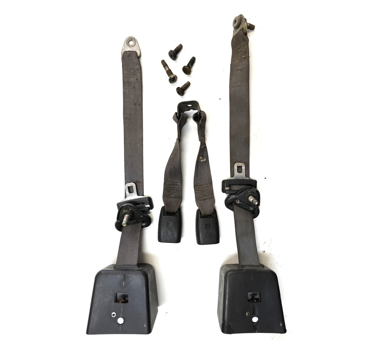 Jeep TJ rear seat belts fit 97-02 Wrangler shoulder belt female buckle back seat
