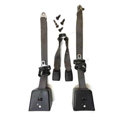 Jeep TJ rear seat belts fit 97-02 Wrangler shoulder belt female buckle back seat