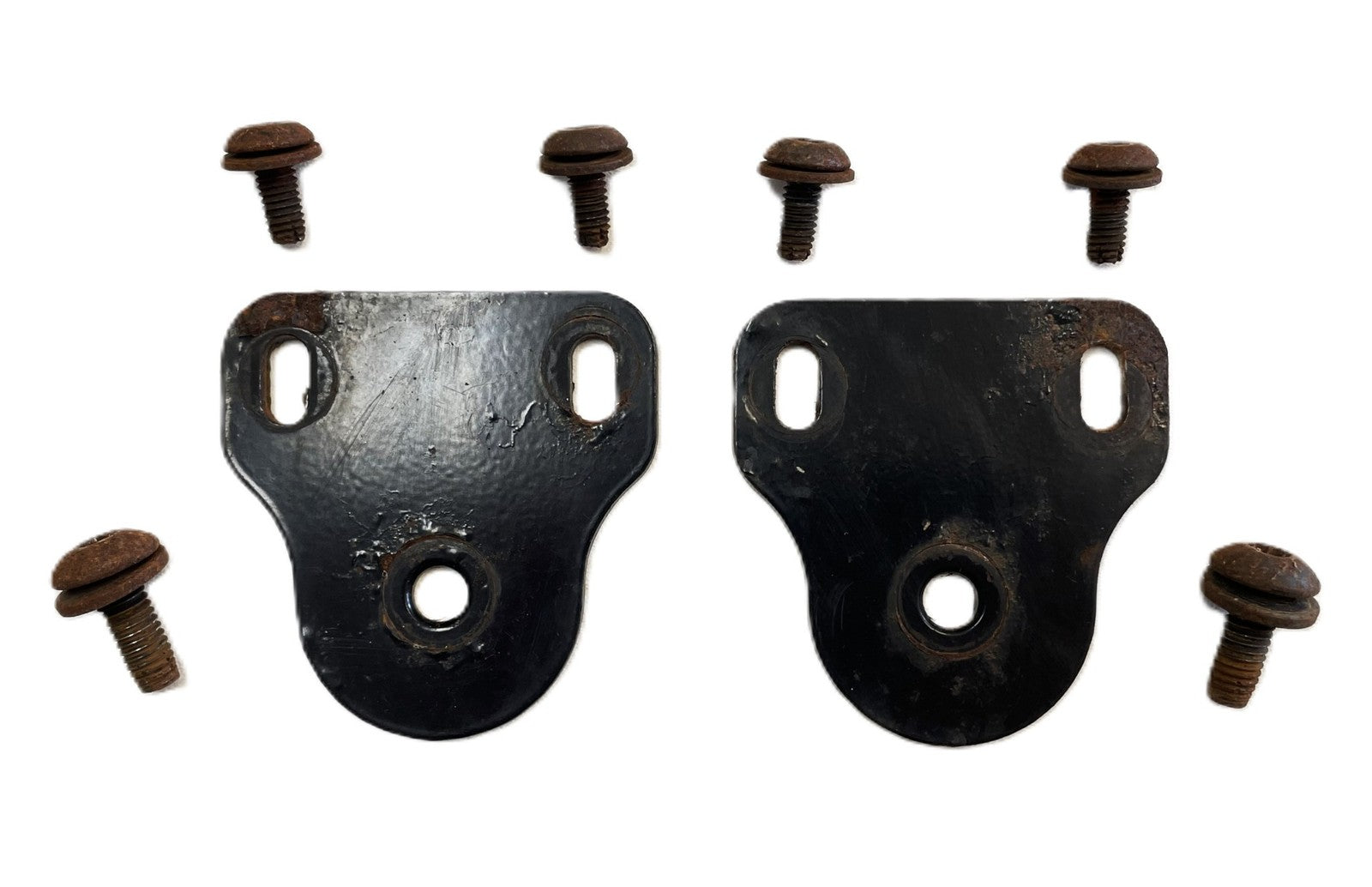 Jeep CJ windshield frame brackets YJ CJ7 CJ5 Wrangler fold down bracket bolts