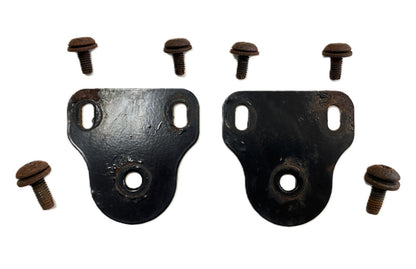 Jeep CJ windshield frame brackets YJ CJ7 CJ5 Wrangler fold down bracket bolts
