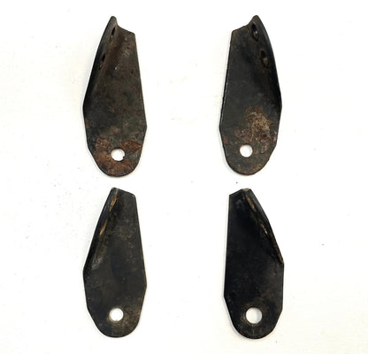 Jeep CJ Side Mirror Mount bracket with torx screws CJ5 CJ7 CJ8 windshield hinge