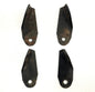 Jeep CJ Side Mirror Mount bracket with torx screws CJ5 CJ7 CJ8 windshield hinge