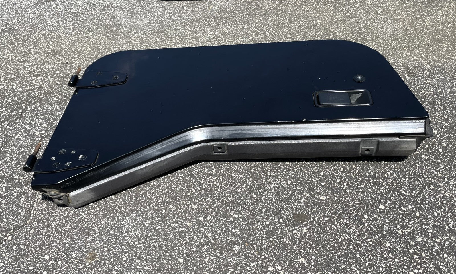 Jeep TJ Wrangler half doors black left right door fits 97-06 agate grey panels