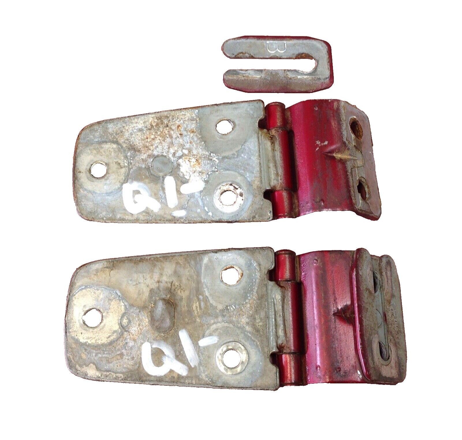 Jeep TJ factory hood hinges Red Maroon  hinge  fits 97-06 Wrangler FREE SHIPPING