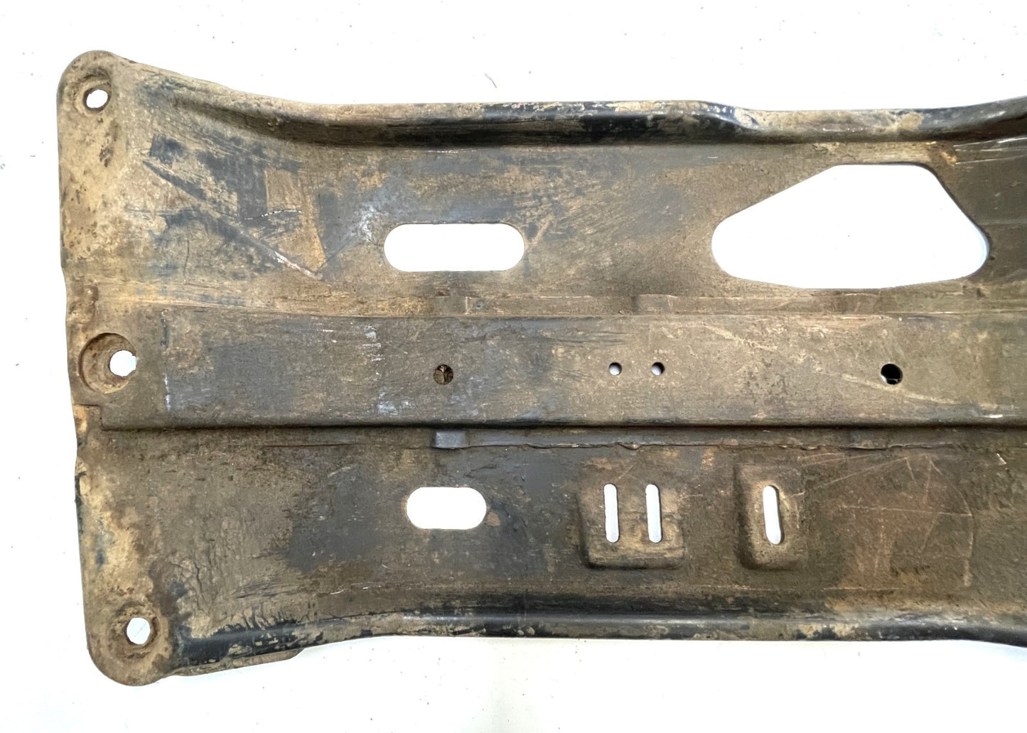 Jeep YJ transmission skid plate metal Mount Crossmember Belly Pan 87-95 Wrangler