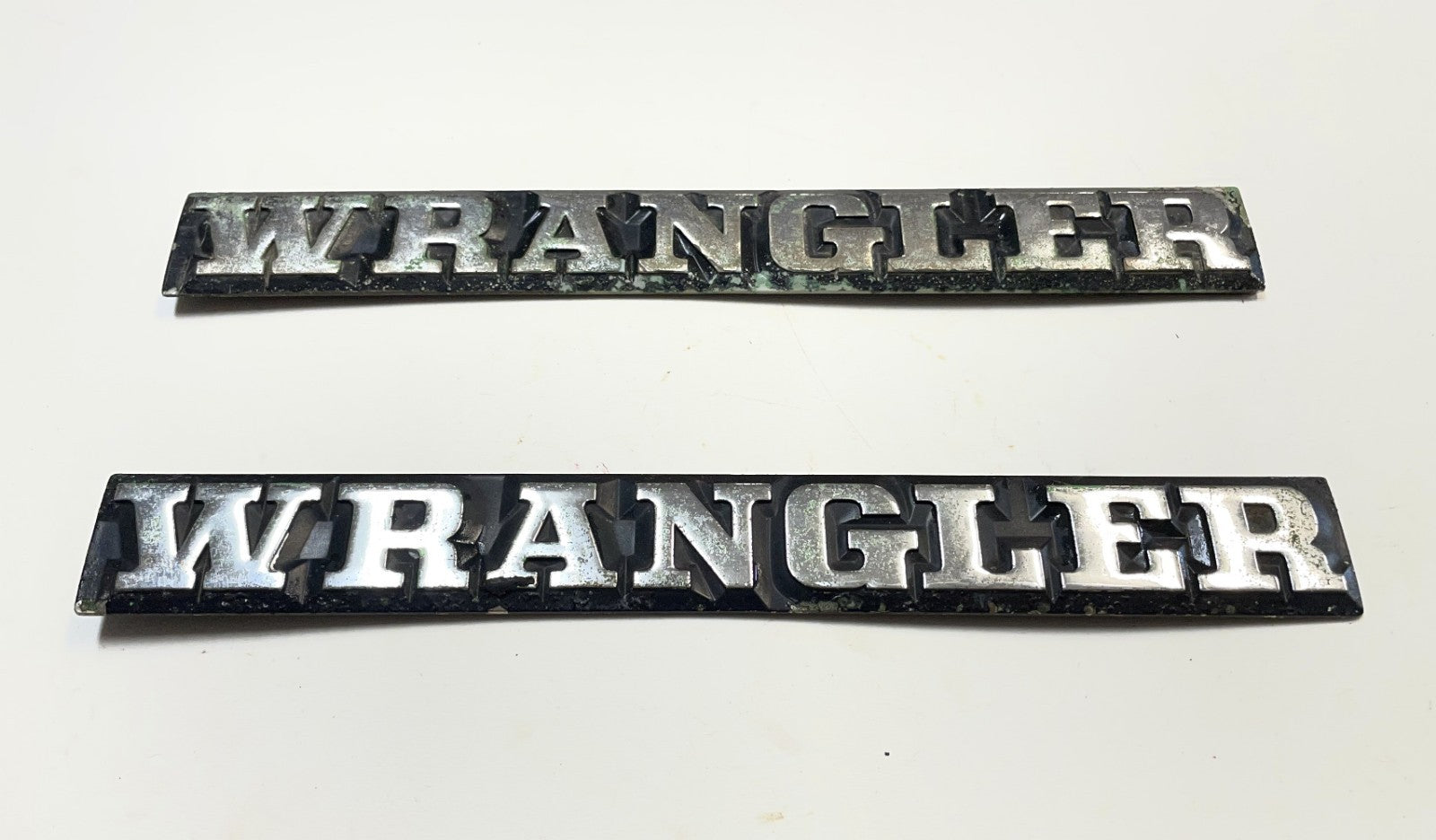 Jeep YJ Wrangler Factory OEM Emblems Badges Decals Emblem Badge Logo