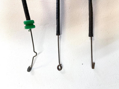 Jeep CJ5 CJ7 heater cable cables 76-77 heat pull vent Temp Defrost Vent !