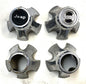Jeep CJ Center Caps CJ5 CJ7 FACTORY Chrome Wheel Centers Laredo Cap FREE SHIP