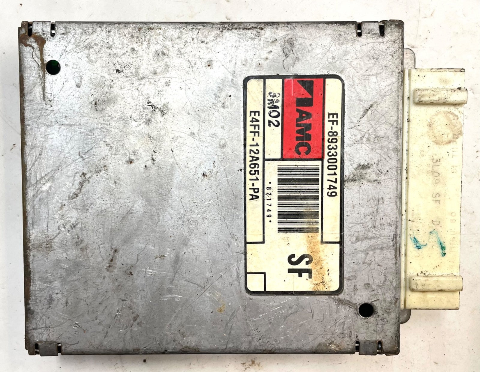 Jeep YJ CJ7 4.2 Engine Computer 6 cylinder ECU ECM 8933001749 E4FF-12A651-PA
