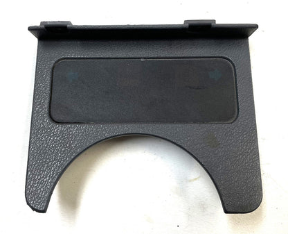Jeep YJ grey warning light dash trim bezel Wrangler trouble lights gray column!