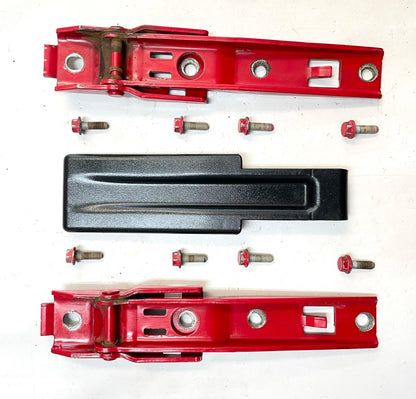 Jeep TJ Tailgate Hinges tail gate Hinge Set 04 05 06 Wrangler rear back red