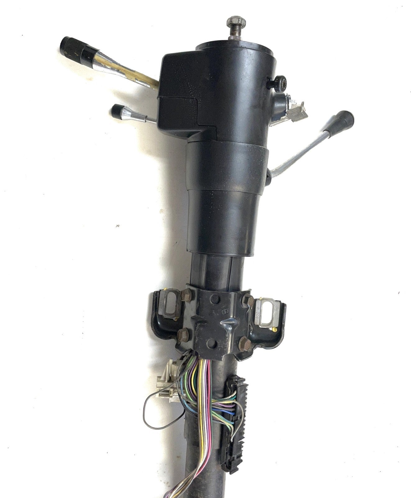 Jeep YJ Tilt Automatic Steering Column black trim 87-95 Wrangler BOLT IN READY