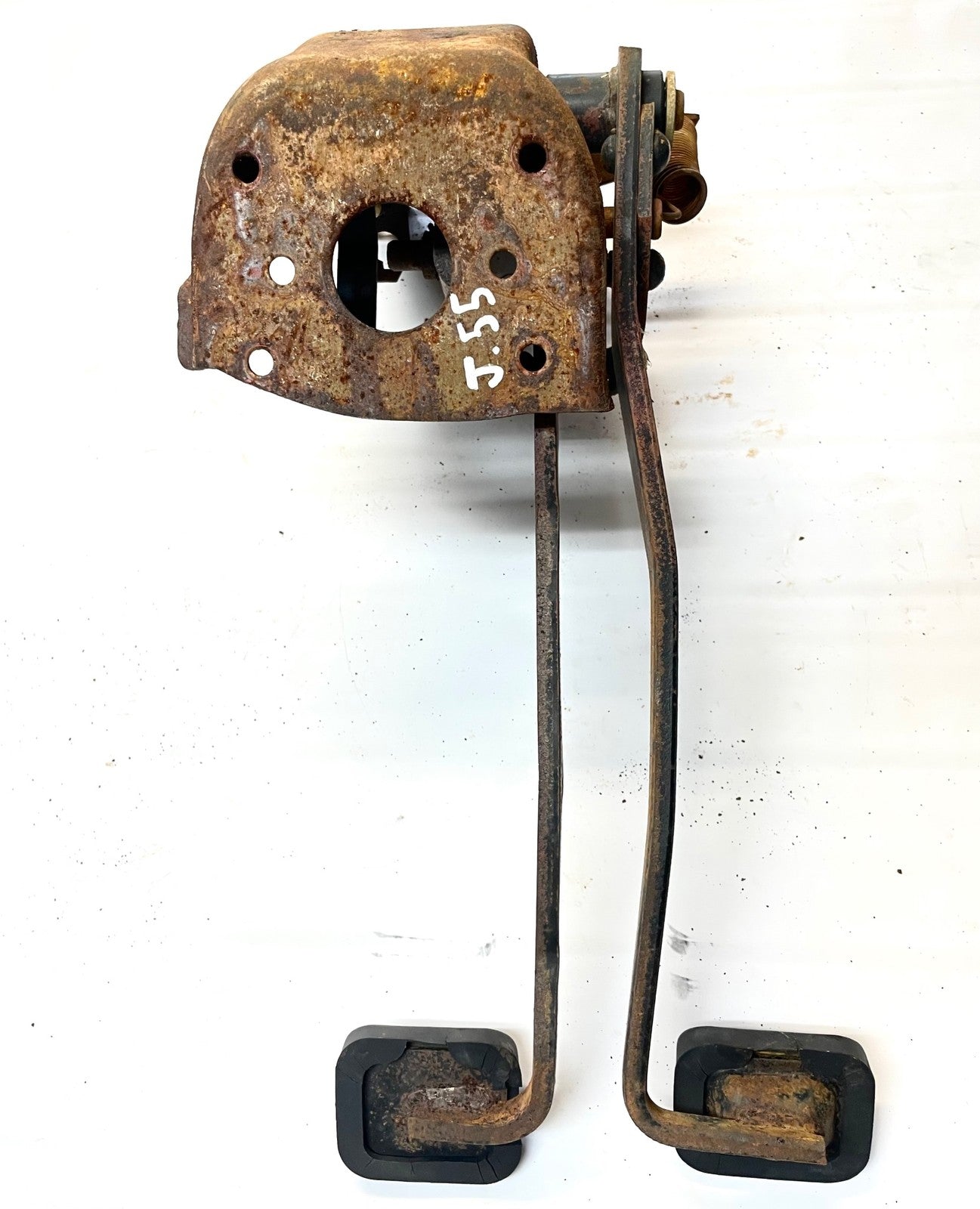 87-90 Jeep YJ Wrangler manual pedals brake clutch pedal assembly