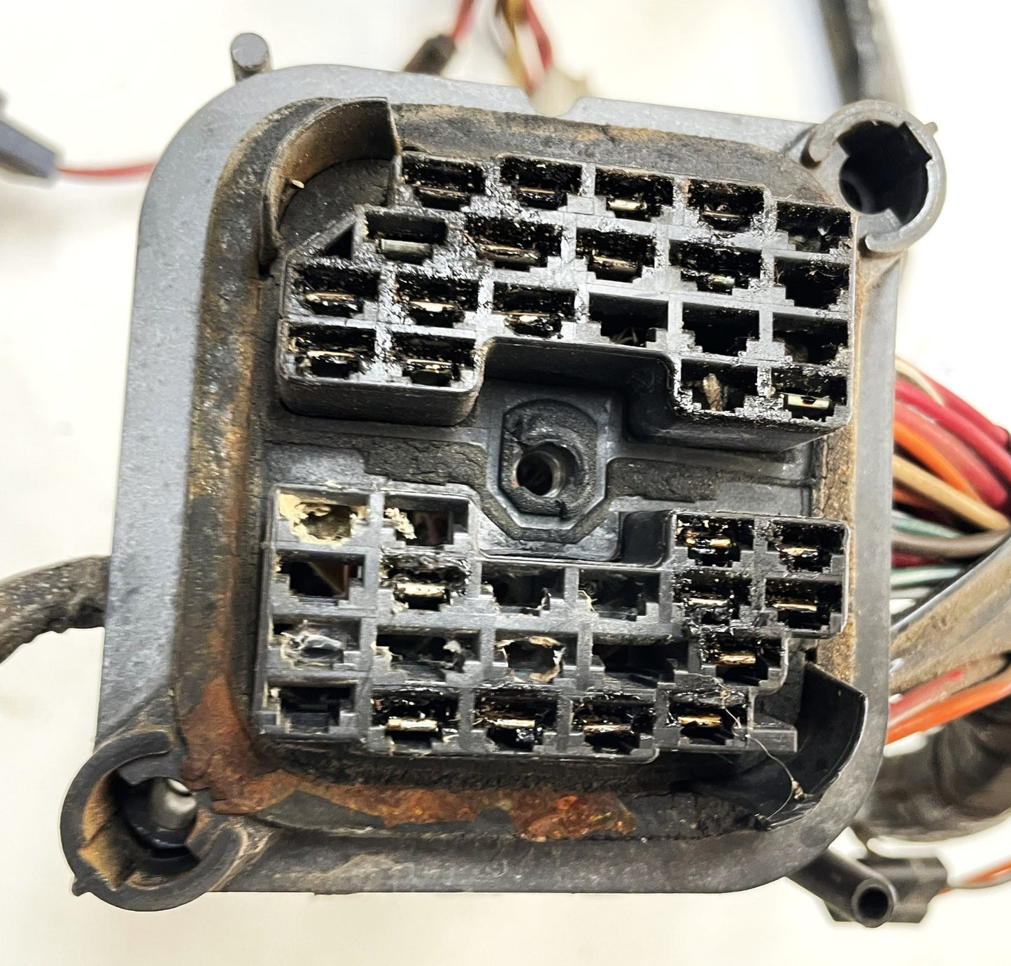 83-86 Jeep CJ Dash Wire Harness CJ5 CJ7 Wiring Under Gauge Panel Fuse Block