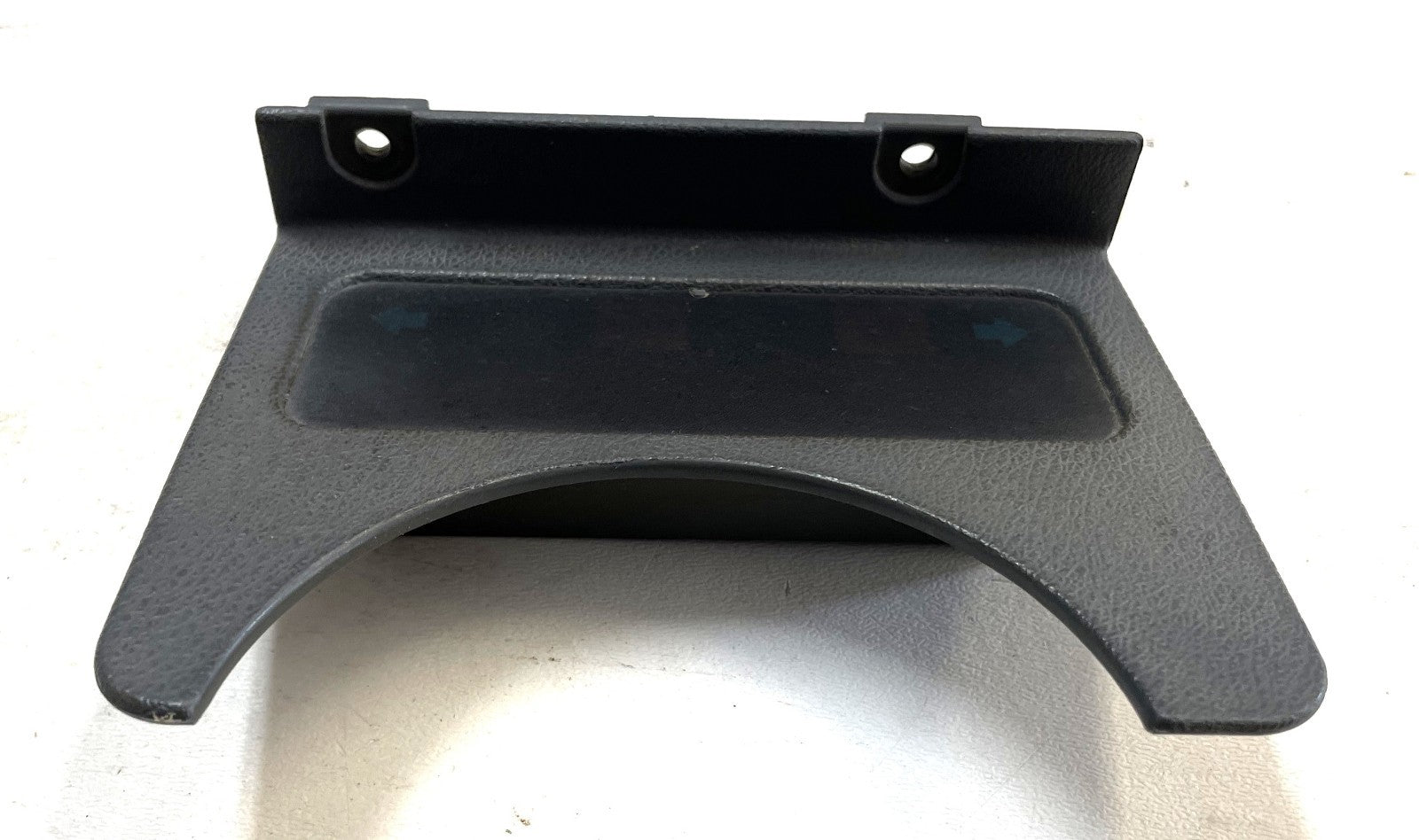 Jeep YJ grey warning light dash trim bezel Wrangler trouble lights gray column!