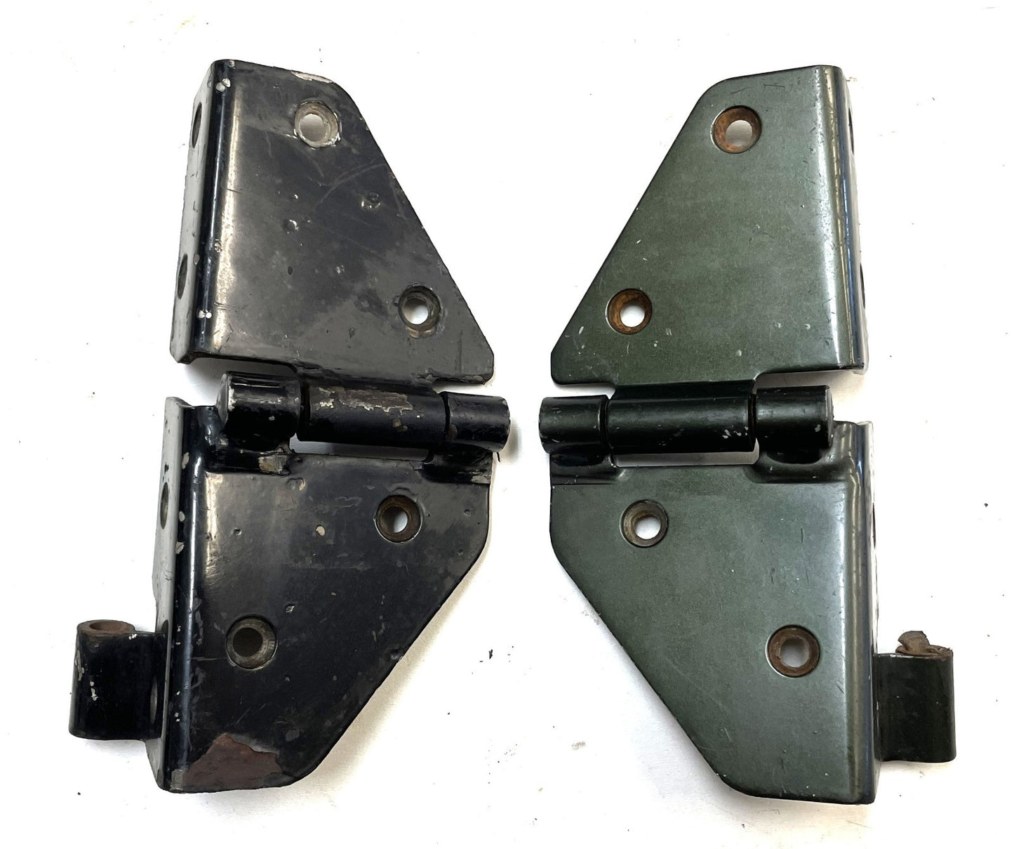 Jeep YJ Wrangler Windshield Hinges Set Driver Passenger Hinge 87-95 FREE SHIP