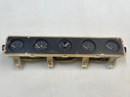 Jeep YJ Wrangler center gauge cluster gauges clock fuel temp gas battery 87-91!!