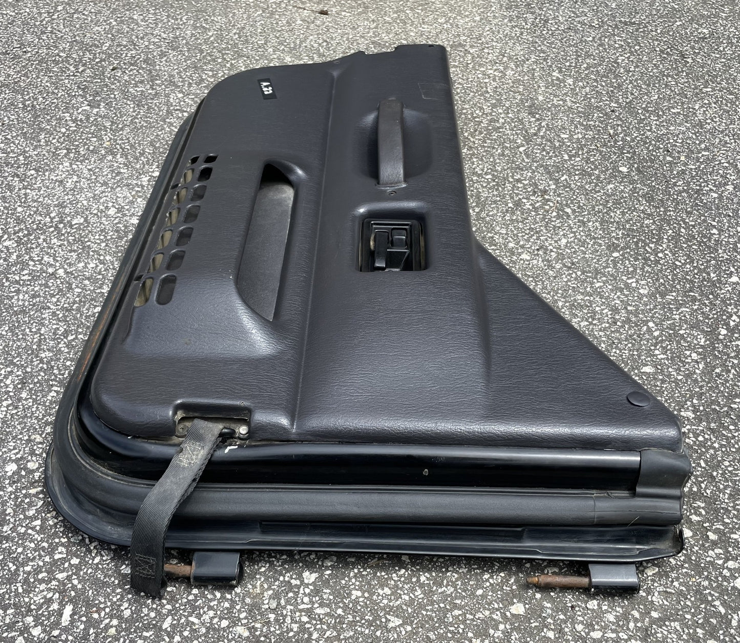 Jeep TJ Wrangler half doors black left right door fits 97-06 agate grey panels
