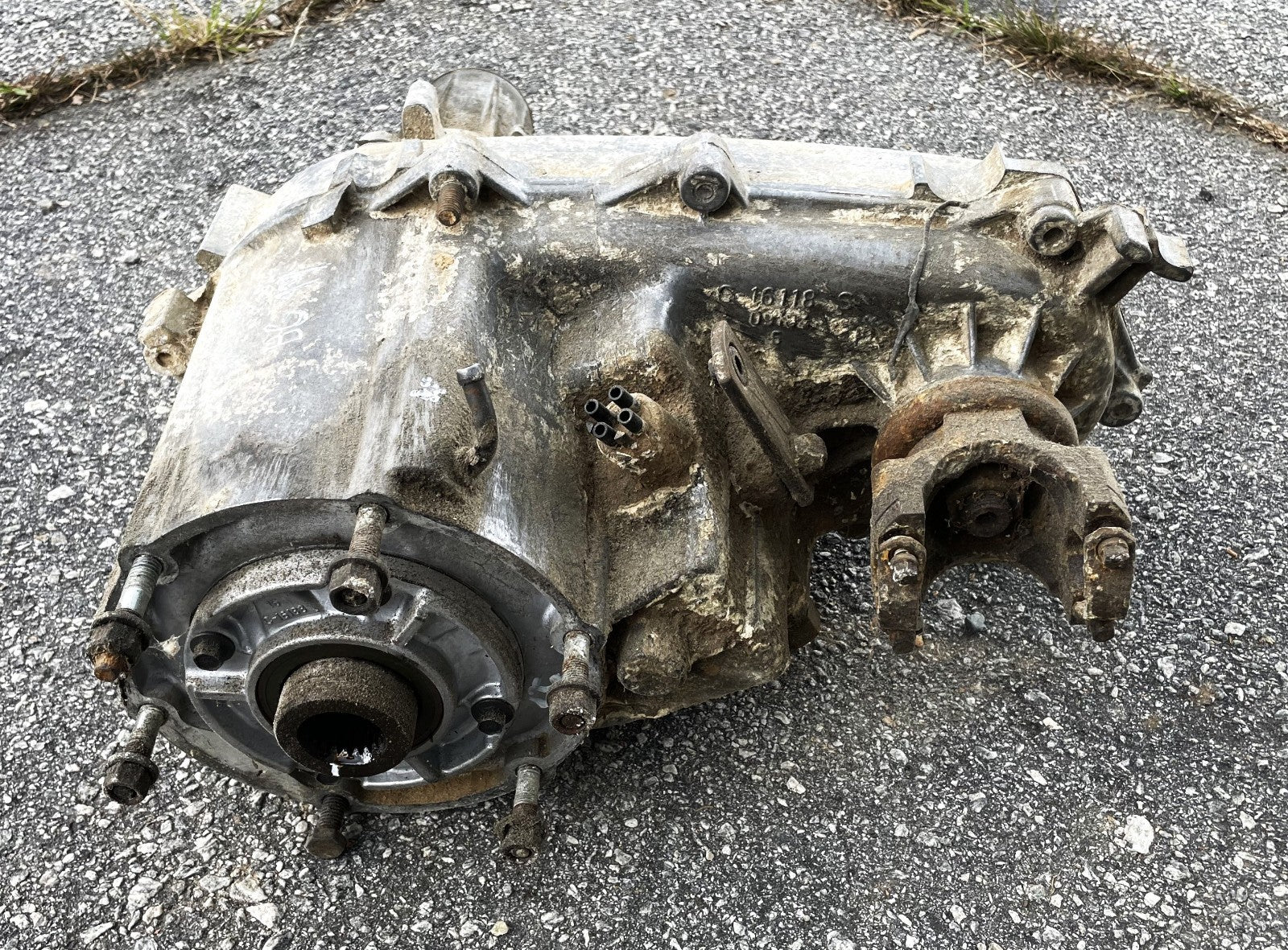 Jeep YJ NP 231 transfer case fits 4 cylinder manual 87-95 Wrangler 21 spline