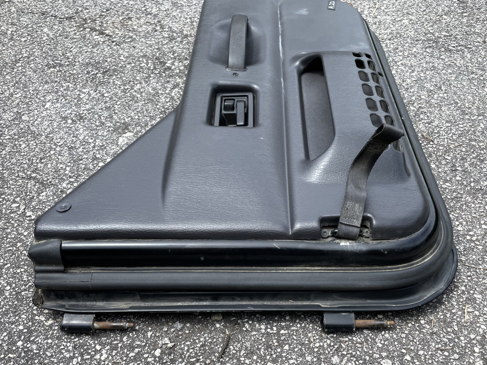 Jeep TJ Wrangler half doors black left right door fits 97-06 agate grey panels