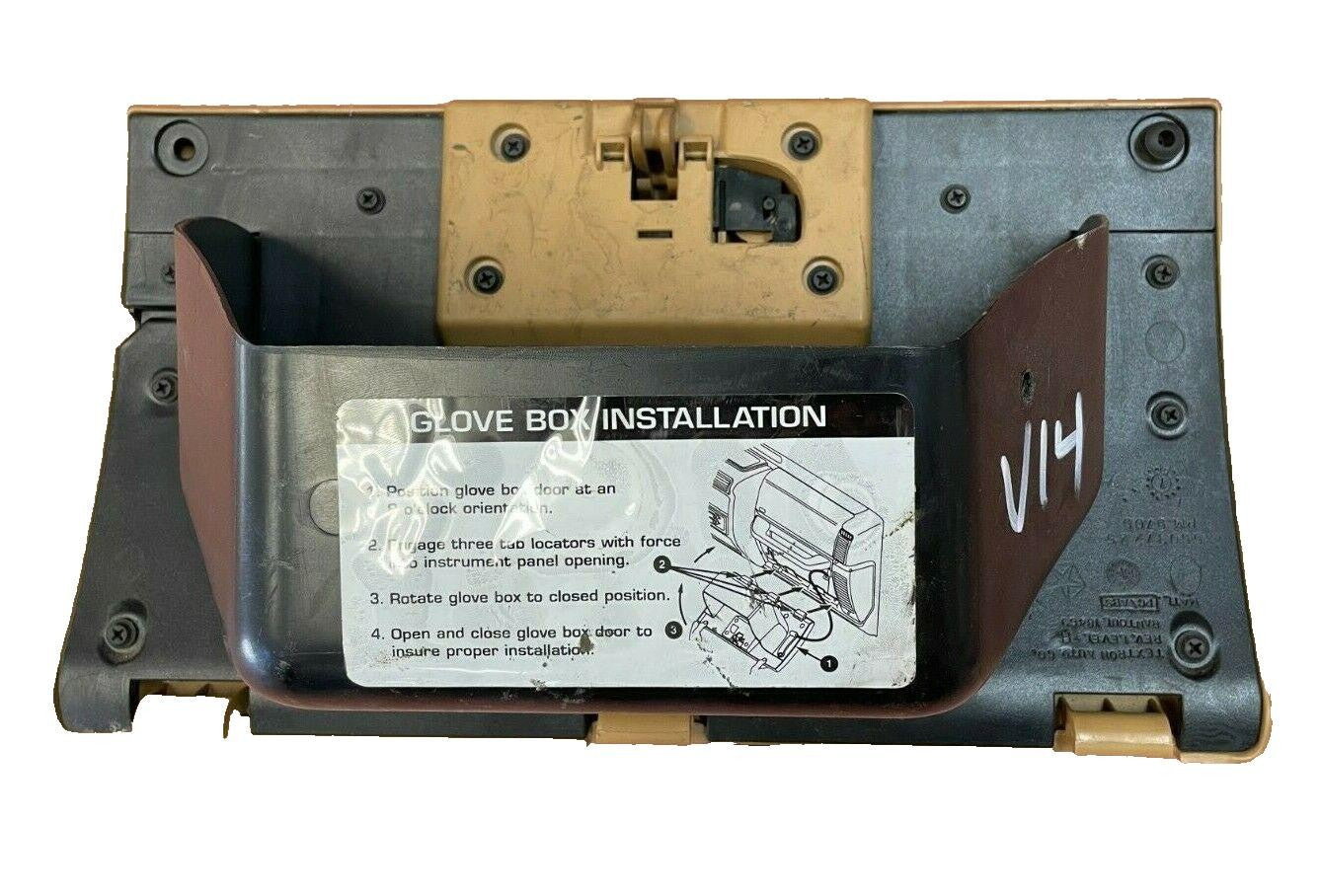 Jeep TJ Glove Box Door Latch Camel Tan Trim fits 97-02 Wrangler