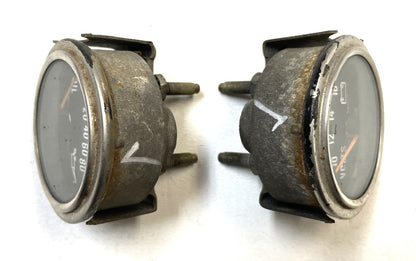 Jeep CJ Oil Pressure Volt Gauge Factory Faria CJ5 CJ7 CJ8 AMC Gauges Battery
